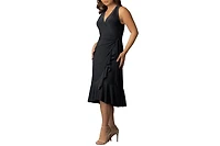 Kiyonna Women's Laguna Sleeveless Wrap Dress