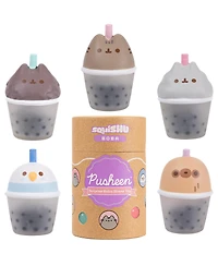 Hamee Capsule Pusheen The Cat Surprise Blind Collectible Surprise Toy Squishy Figurine SquiSHU Series 1 Boba Tea