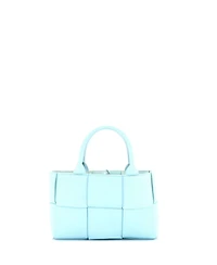 Pre-Owned Bottega Veneta Mini Arco Tote Maxi Intrecciato Leather