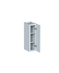 Boyel Living W9" Wall Cabinet with Full Overlay Hdf Door for Custom Kitchen or Bathroom