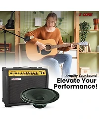 5 Core 12 Inch Guitar Speaker 300W Replacement 8 Ohm Amplifier Cabinet Driver