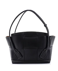 Pre-Owned Bottega Veneta Large Arco Bag Maxi Intrecciato Leather