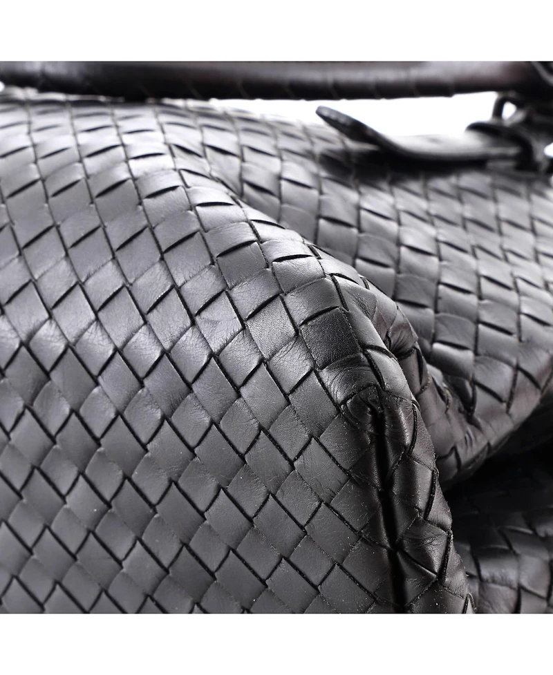 Pre-Owned Bottega Veneta Large Roma Bag Intrecciato Nappa