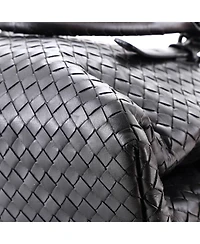 Pre-Owned Bottega Veneta Large Roma Bag Intrecciato Nappa