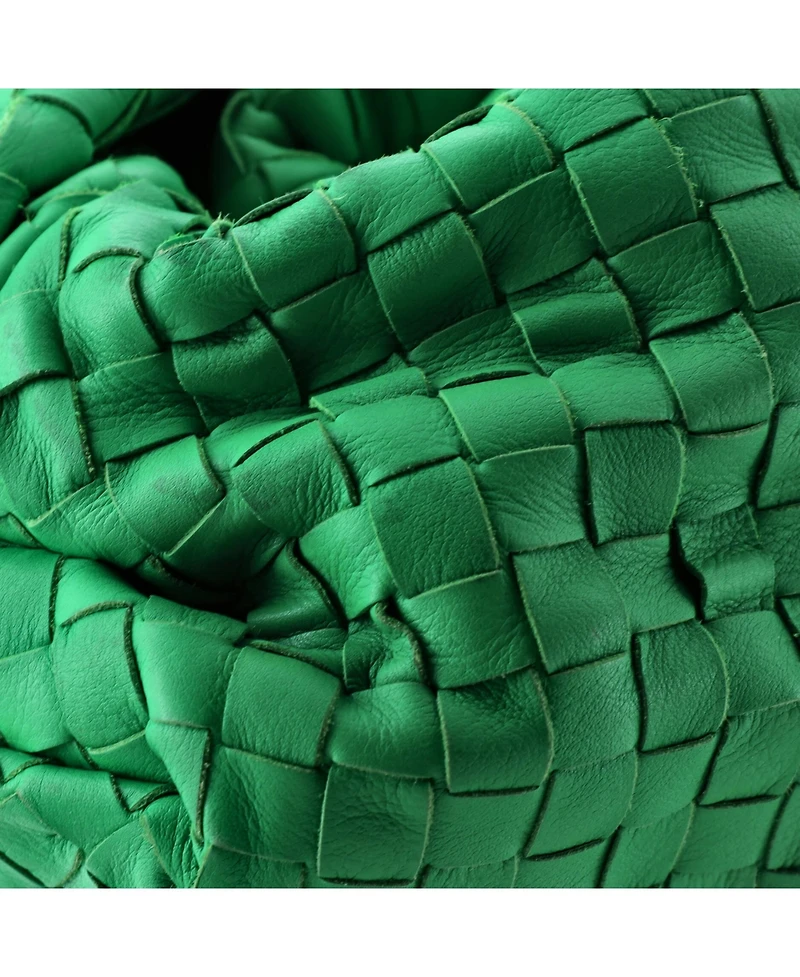 Pre-Owned Bottega Veneta The Pouch Intrecciato Nappa