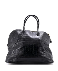 Pre-Owned Balenciaga Large Ville Bag Embossed Leather