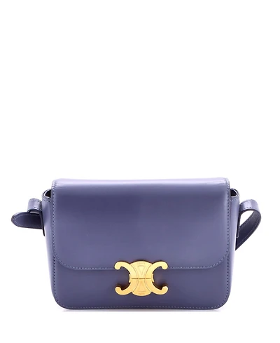 Pre-Owned Celine Nano Triomphe Shoulder Bag Smooth Calfskin