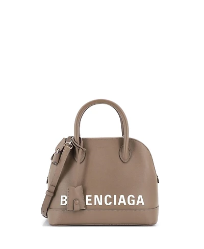 Pre-Owned Balenciaga Small Logo Ville Bag Leather