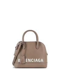 Pre-Owned Balenciaga Small Logo Ville Bag Leather