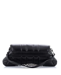 Pre-Owned Gucci Horsebit Chain Shoulder Bag Vertical Quilted Leather