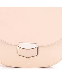 Pre-Owned Celine Medium Trotteur Crossbody Bag Grainy Leather
