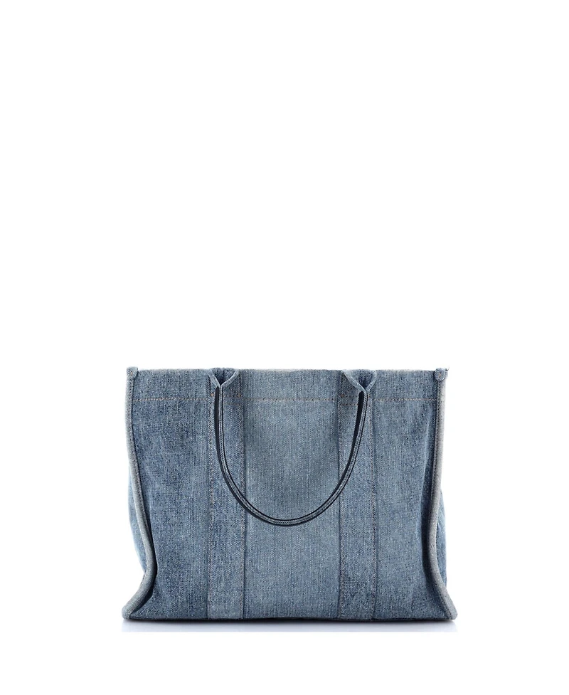 Pre-Owned Balenciaga Small Hardware Tote Denim