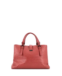 Pre-Owned Bottega Veneta Medium Roma Bag Intrecciato Nappa