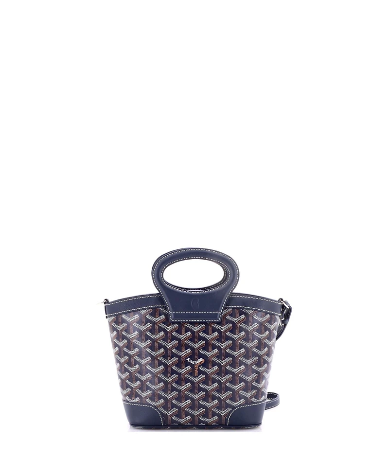 Pre-Owned Goyard Mini Beluga Bag Coated Canvas