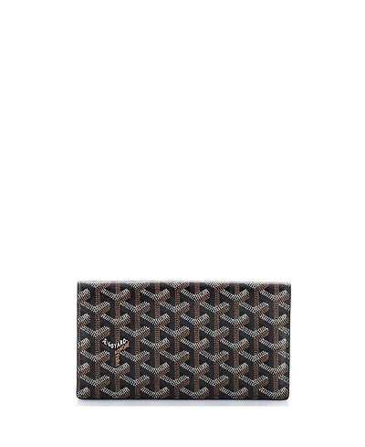 Pre-Owned Goyard Long Richelieu Wallet Coated Canvas