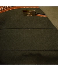 Pre-Owned Fendi Medium Baguette Nm Bag Zucca Embroidered Canvas