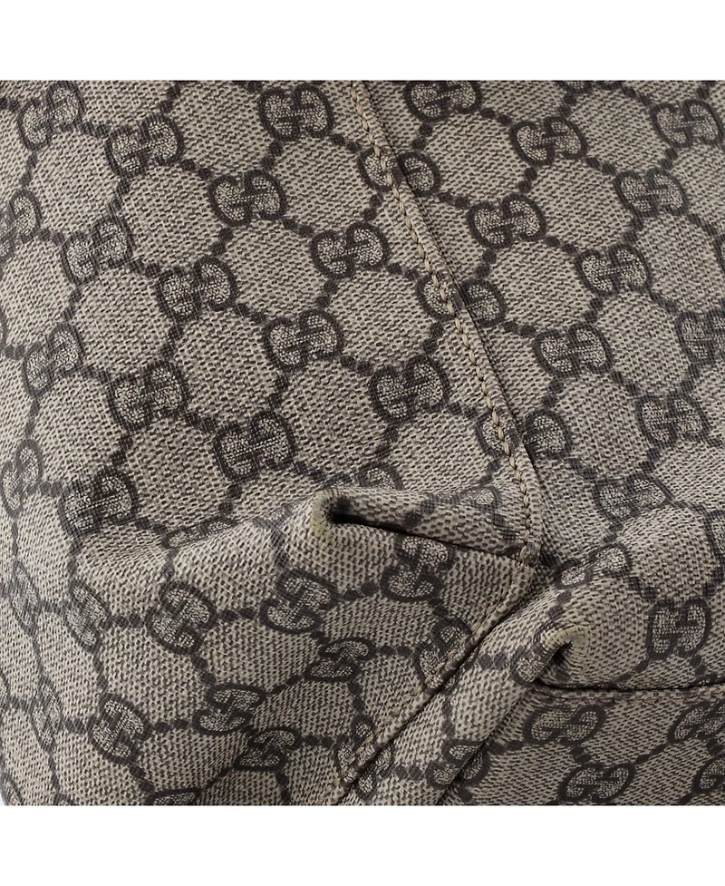 Pre-Owned Gucci Diaper Bag Gg Coated Canvas