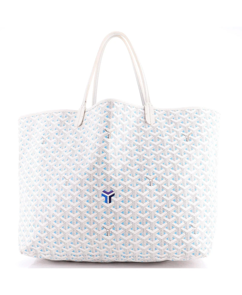 Pre-Owned Goyard Gm Saint Louis Tote Claire Voie Coated Canvas