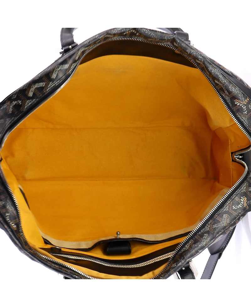 Pre-Owned Goyard Pm Ambassade Briefcase Coated Canvas