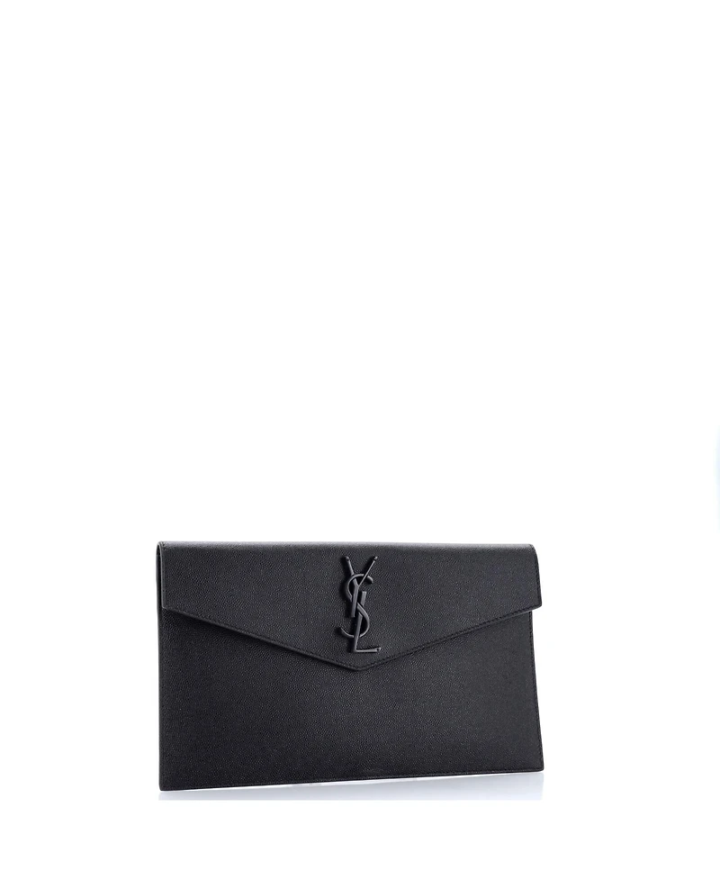 Pre-Owned Saint Laurent Uptown Pouch Leather