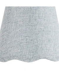Springcrest Mylie Scallop Empire Lamp Shade 4x6x5.5 (Clip-On) Set of