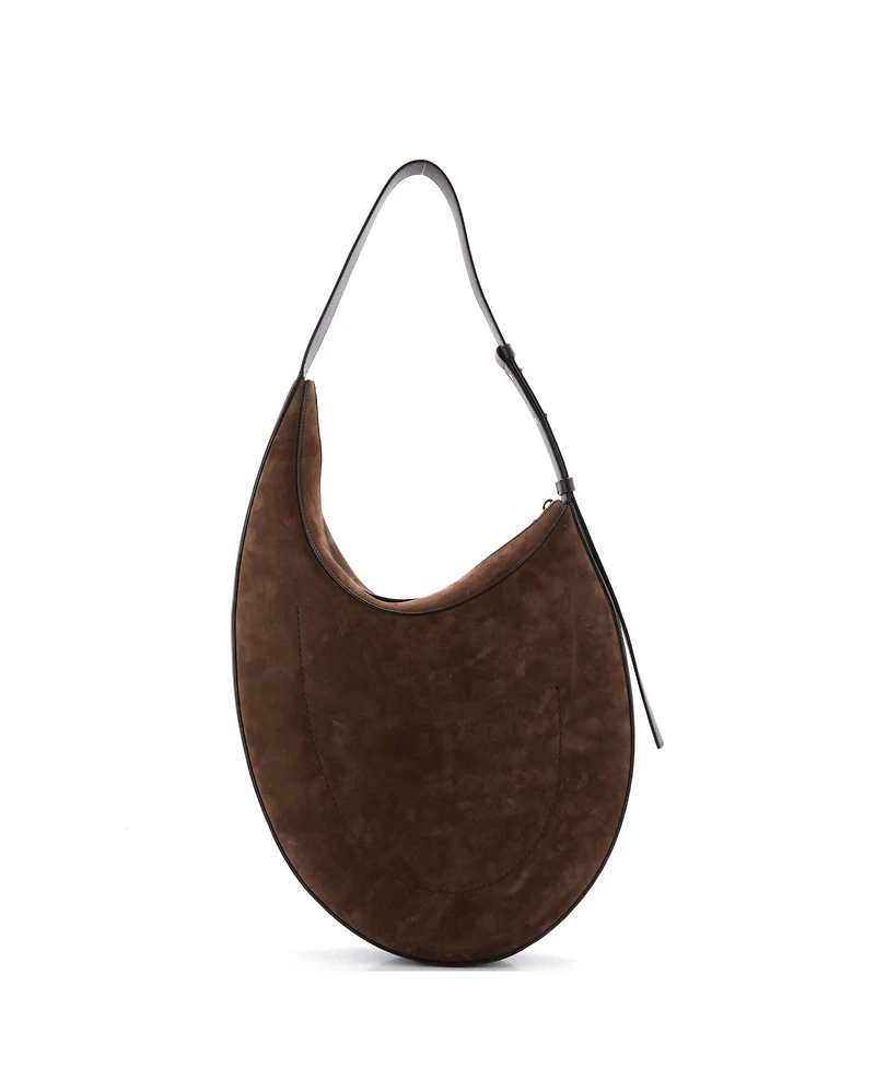 Pre-Owned Bottega Veneta Large Drop Shoulder Bag Suede
