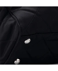 Pre-Owned Prada Medium Chain Shoulder Bag Quilted Tessuto