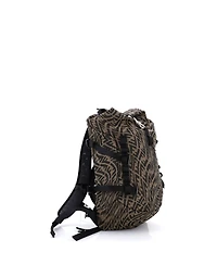 Pre-Owned Fendi Sarah Coleman Ferrino Ripstop Backpack Vertigo Zucca Canvas