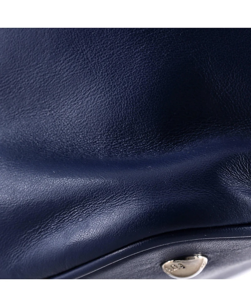 Pre-Owned Prada Large Side Zip Convertible Shopper Tote Soft Calf