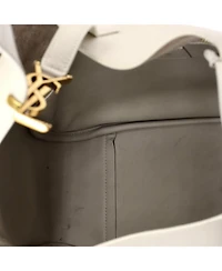 Pre-Owned Saint Laurent Large Le 5 a 7 Supple Hobo Leather