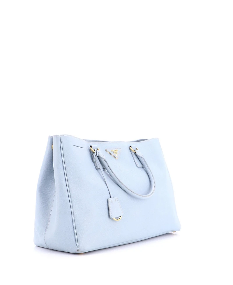 Pre-Owned Prada Large Lux Open Tote Saffiano Leather