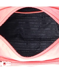 Pre-Owned Prada Small Buckle Messenger Bag Tessuto