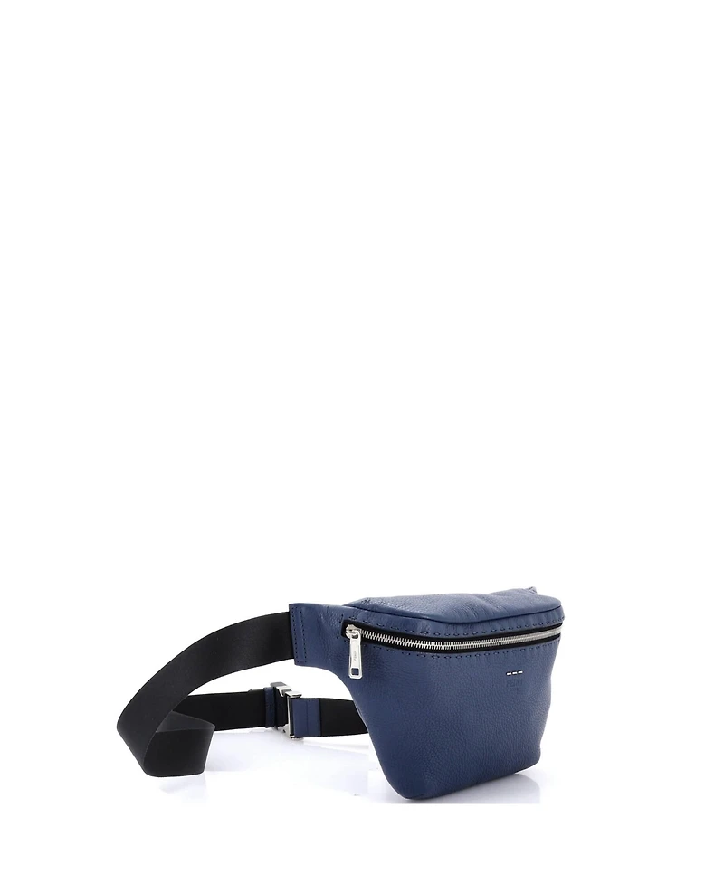 Pre-Owned Fendi Small Selleria Zip Belt Bag Leather