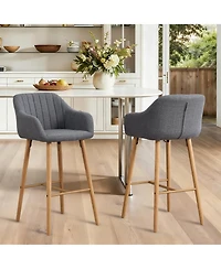 Rainsken Tall Bar Stools Set of 2