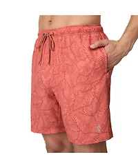 Free Country Men's Paradise Palm Swim Short