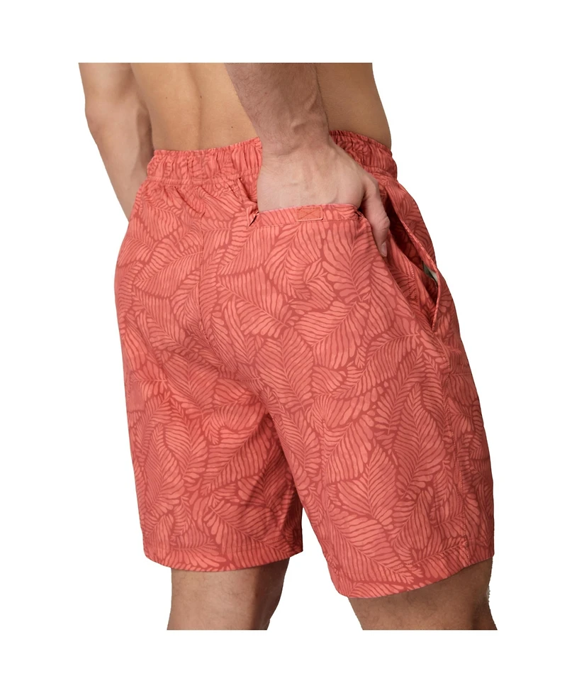 Free Country Men's Paradise Palm Swim Short