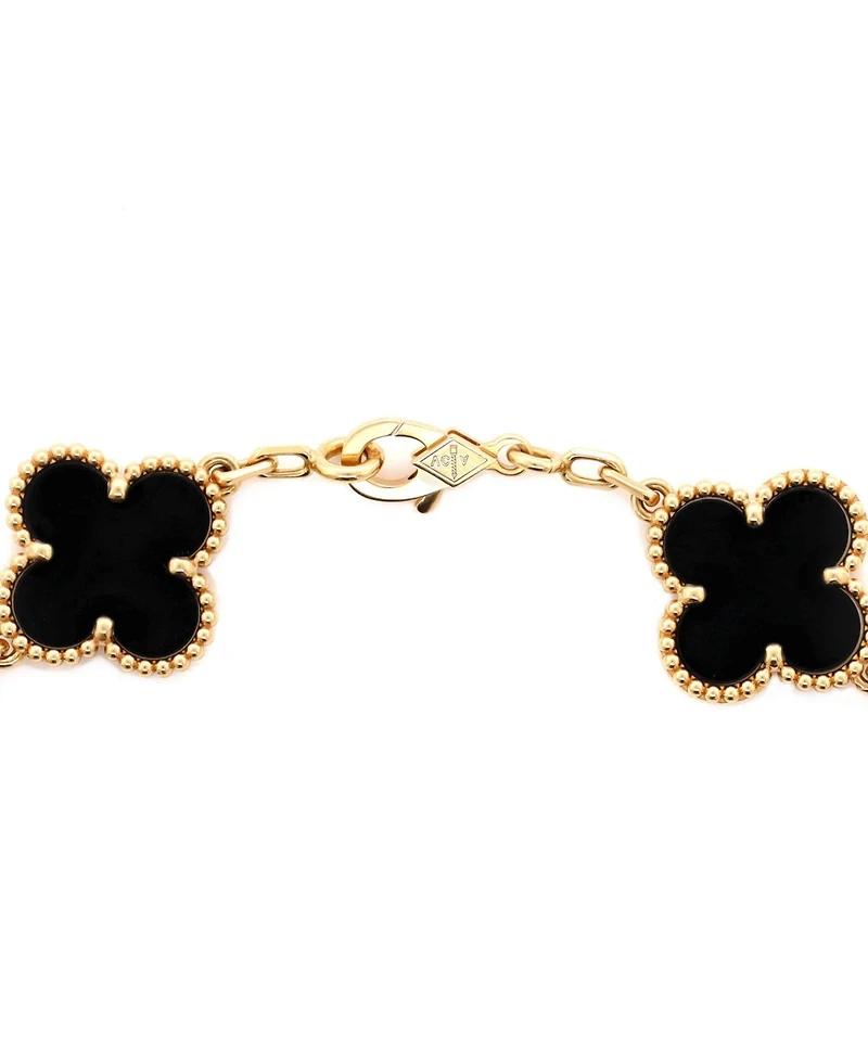 Pre-Owned Van Cleef & Arpels Vintage Alhambra 5 Motifs Bracelet