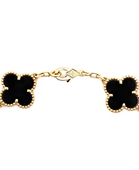 Pre-Owned Van Cleef & Arpels Vintage Alhambra 5 Motifs Bracelet