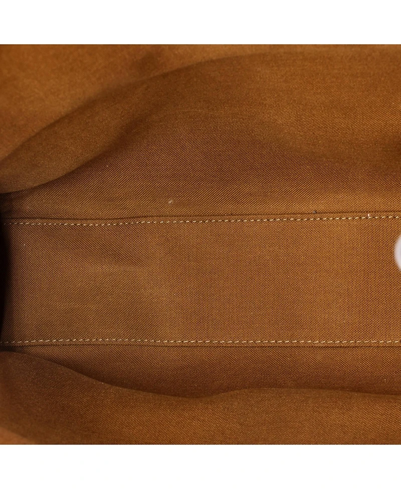 Pre-Owned Celine Vertical Cabas Tote Triomphe Coated Canvas