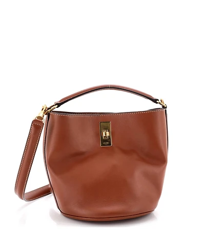 Pre-Owned Celine Teen Bucket 16 Bag Leather