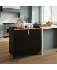 gaomon Liquor Cabinet with Wine Racks and Buffet Sideboard, Modern Coffee Bar Fluted Texture Storage Drawers for Kitchen