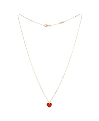 Pre-Owned Van Cleef & Arpels Sweet Alhambra Heart Pendant Necklace