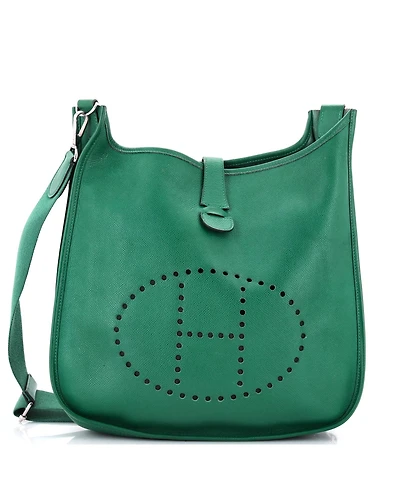 Pre-Owned HERMES Gm Evelyne Bag Gen Iii Epsom