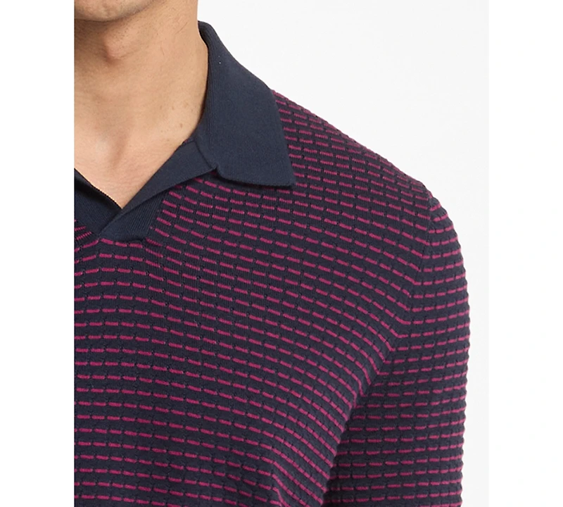 Michael Kors Men's Johnny Collar Short-Sleeve Cotton Polo Shirt