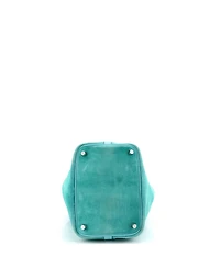 Pre-Owned HERMES Pm Picotin Lock Bag Doblis Suede and Swift