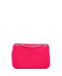 Pre-Owned Saint Laurent Medium Jamie Flap Bag Quilted Boucle Tweed