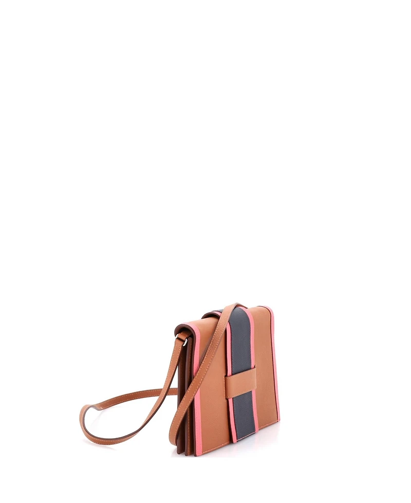 Pre-Owned HERMES H Passant Clutch Shoulder Bag Evercolor