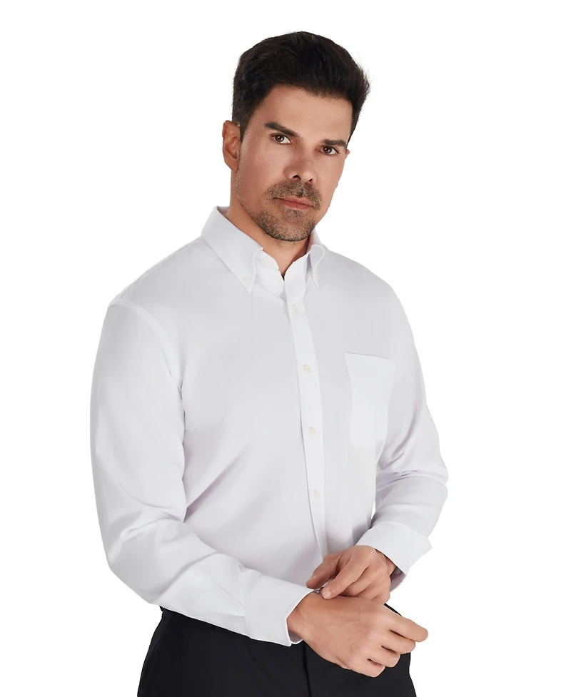 Club Room Men's Regular-Fit Long-Sleeve Dress Shirt