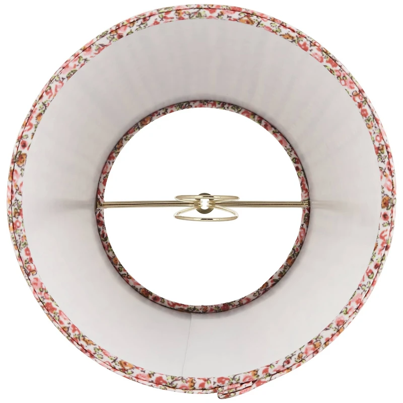 Springcrest Slant Lamp Shade Replacement Set of 8 Shirred Pleated Clip On