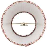 Springcrest Slant Lamp Shade Replacement Set of 8 Shirred Pleated Clip On